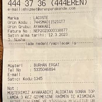 Lacoste Olmaması Gereken Mağduriyetlik