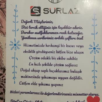 Sürlaz Çelik Ürün Diye Aldık Teneke Çıktı