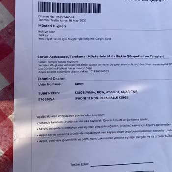 Apple Zorlu Center Beni Mağdur Etti! iPhone 11 De Hasar Bıraktılar!