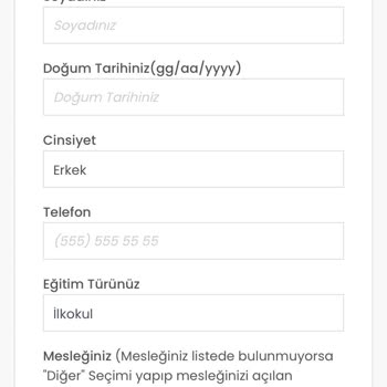 Migros CV Bırakamıyorum Dönüş Alamıyorum.