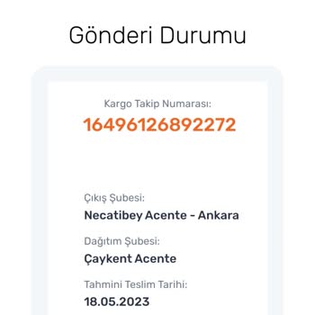 Sürat Kargo Kargo Takip Numarası Kayıt Bulunamadı Diyor