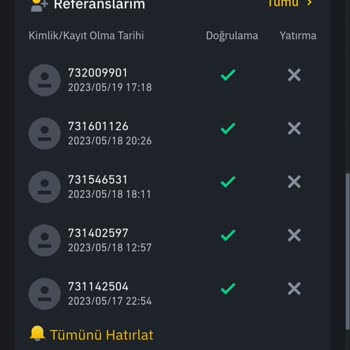 Binance 100$ Arkadaş Davet Kampanyası Ödül Problemi