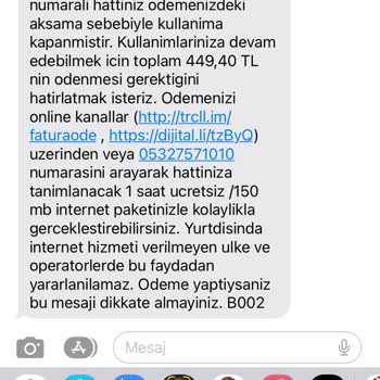 Turkcell Depremzede Fatura Ödetme