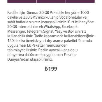 Vodafone Geçiş Yaparken Söyledikleri Tarife İle Kullandığım Tarife Aynı Değil!