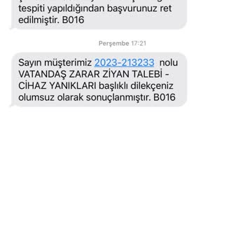 TEDAŞ Yüksek Voltajdan Kaynaklı Hasar