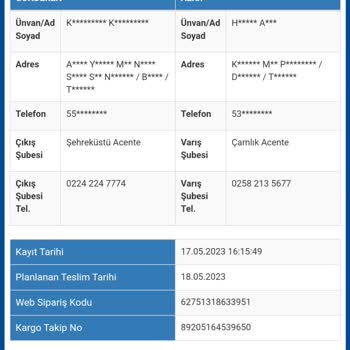 Sürat Kargom 3-4 Gündür Dağıtım Şubesinde