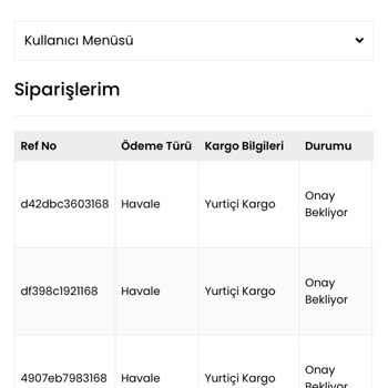 Tidies Aksesuar Para Ödendi Ama Siparişi Göndermiyorlar