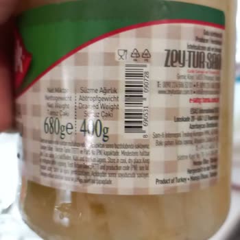 Berrak Turşuları Kapağının İçi Paslı Çıktı