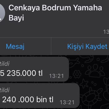 Yamaha Motosiklet Gereken Fiyatın Üstünde Fiyat Vermek