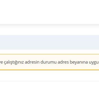 Nüfus Ve Vatandaşlık İşleri Adres Değişikliği Bildirimi Hatası