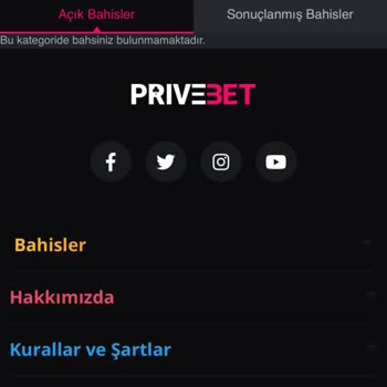 Privebet Ödememi Gerçekleştirmiyor!
