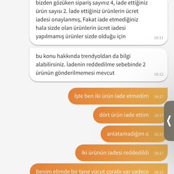 Enmadam.com Satıcının Müşteriye İftira Atması