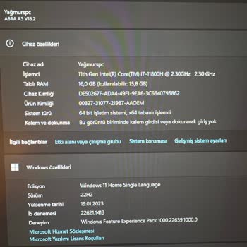 Monster Notebook Aldım FPS Alamıyorum