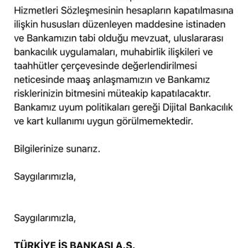 İş Bankası Kapanan Hesap Ve İnternet Bankacılığı