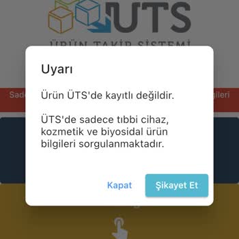 Estee Lauder Üts Ye Kayıtlı Olmayan Ürün