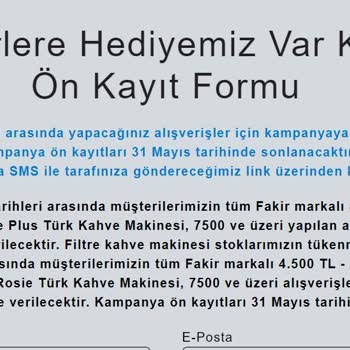 Fakir Robert RS 770 Robot Süpürge Kampanyası Mağduru!