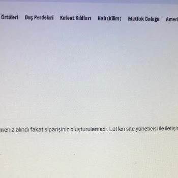 Orange Venue Param Alındı Siparişim Oluşmadı