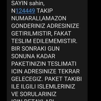 AGT Kurye İle Amazon Kargom Kayboldu