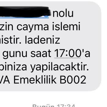 Garanti BBVA Emeklilik ve Hayat Otomatik Besi İptal Ettim Ama Param Yatmadı