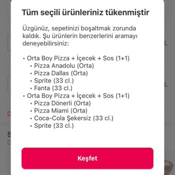 Yemeksepeti Asılsız Reklamlar