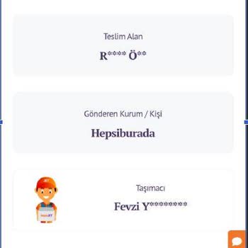 Yurtiçi Kargo Konya/Keykubat Şubesi Kargonun Başka Kişiye Teslimi