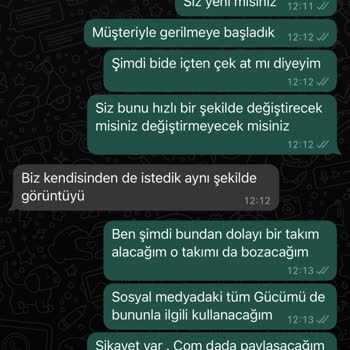 İdevit Defolu Ürünü Değiştirmiyor
