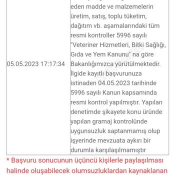 Bakyum Yumurta Ve Gıda Denetleme Sorunu