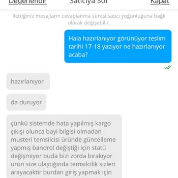 Çiçek Sepeti'nden Verdiğim Sipariş Haftadır Gelmedi
