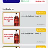 Coca-Cola 1lt Promosyon Hediyesini Vermemesi