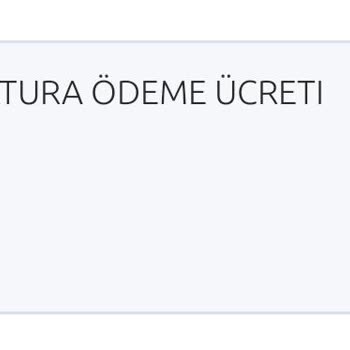 Yapı Kredi Bankasının Bilgi Vermeden Kestiği Fatura Ödeme Ücreti