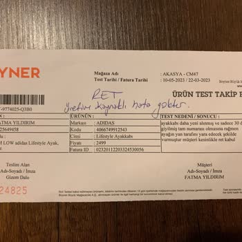 Adidas Marka Ayakkabı Sorunu