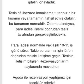 Agoda.com Para İadesini 6 Mayıstan Beri Yapmadı
