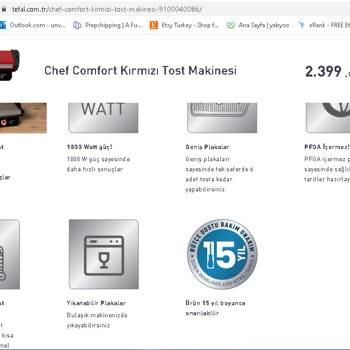 Tefal Tamir Yapamayıp Düşük Modelli Ürün İle Değişim Dayatması