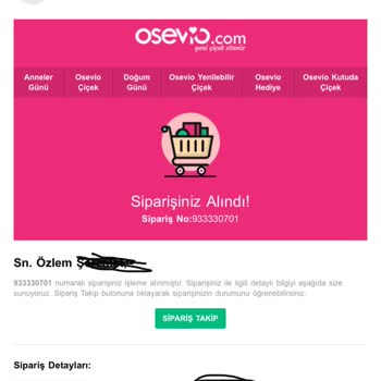 Osevio.com Tarafından 259,99 TL Param Alındı Ve Çiçek Yollanmadı!