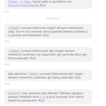 NG Home Çiçek Sepeti Yapılan Alışverişin Haksız İptali