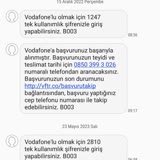 Vodafone Hat Taşıma Sorunu