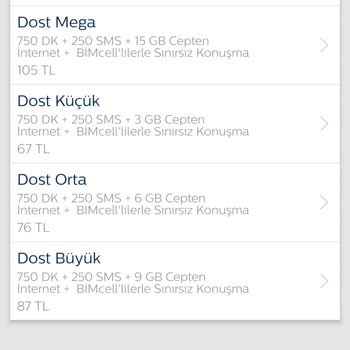 Bimcell Paketteki Fiyat Tutarsızlığı