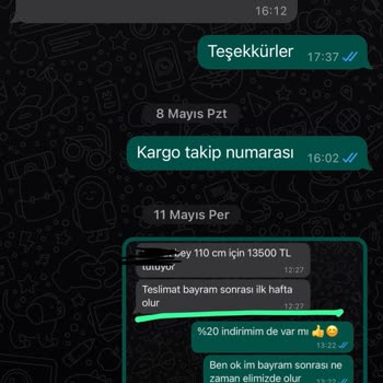 Geyik Mobilya Ürün Gönderilmedi Paramızı Da Aldılar