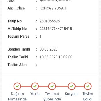 Aras Kargom Teslim Edilmediği Halde Teslim Edildi Deniyor