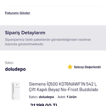 Dolu Depo Para İadesi İstiyorum