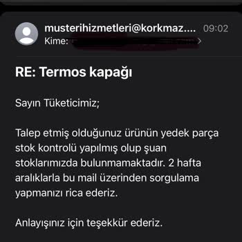 Korkmaz Parça Temin Süreci Uzun ve Uğraştırıcı