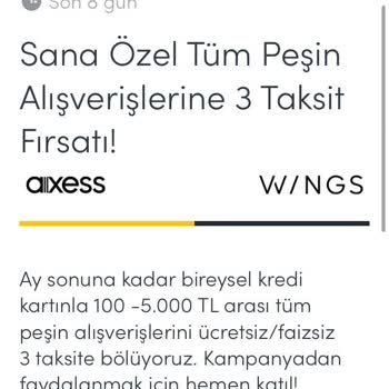 Akbank Kampanyalardan Yararlanamamak Eksik Bilgi