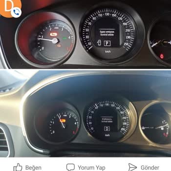 Renault Megane 4 Enjeksiyon Kontrol Ettirin Uyarısı