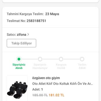 Trendyol'dan Sipariş Verdiğim Ürün 2 Gündür Kargoya Verilmiyor.