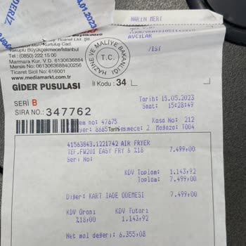 Media Markt Ürün İadesi Yapılmaması Hakkında