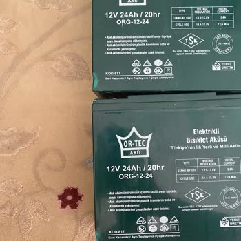 Or-Tec Plus Akü Ürün Hatası Ve İade Alamama