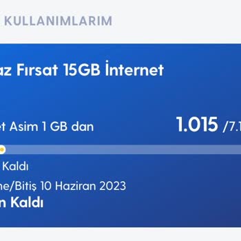 Turkcell Hediye Gelen İnternet İçin Veriyi Açtığımda Ek Paket Hesabıma Tanımla