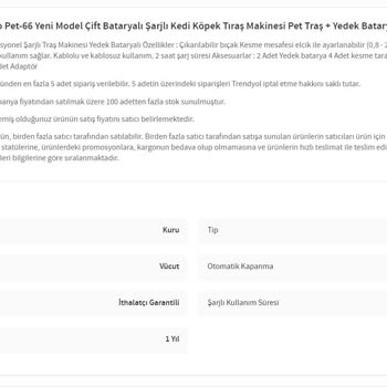 Yopigo İsimli Firma Trendyol Da Yanlış Yapıyor