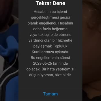 Instagram'da Hesap Yorum Beğeni Takip Etme Engeli