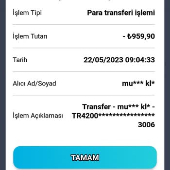 Paycell Banka Hesabına Transfer Olmadı!